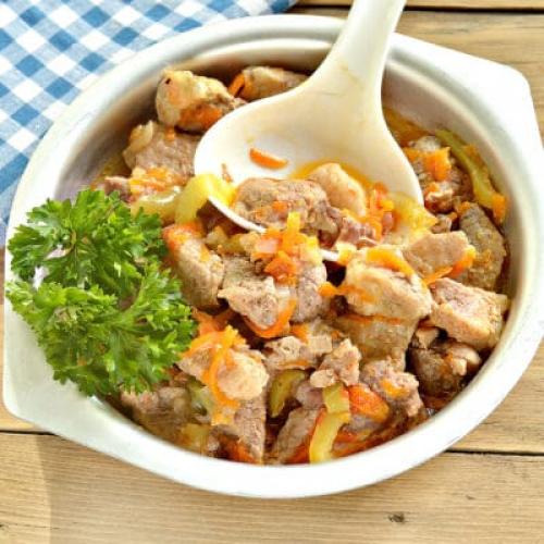 Запеченное мясо с овощами в мультиварке. Мясо с овощами, Мясо в мультиварке - рецепты приготовления