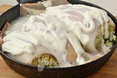 Как правильно готовить яйцо для фарширования кальмаров