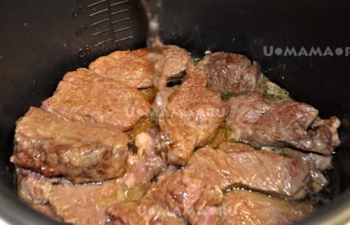 Говядина с перцем в мультиварке. Говядина с перцем и помидорами, тушеная в мультиварке