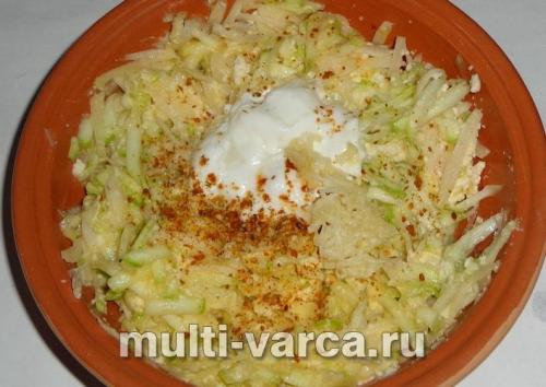 Запеканка в мультиварке из кабачков и сыра. Запеканка из кабачков с сыром в мультиварке 17