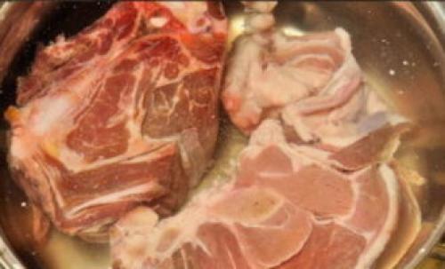 Бешбармак из говядины с готовой лапшой. Классический бешбармак из говядины в домашних условиях