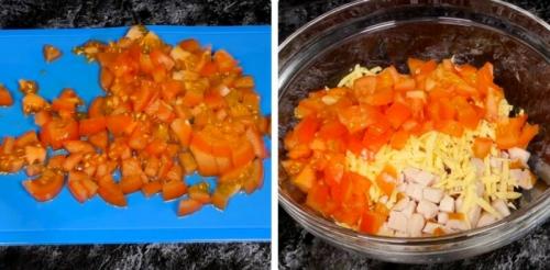 20 салатов с копченой курицей. Самый вкусный салат с копченой курицей, корейской морковкой, помидорами и сыром 01 20 салатов с копченой курицей. Самый вкусный салат с копченой курицей, корейской морковкой, помидорами и сыром 01