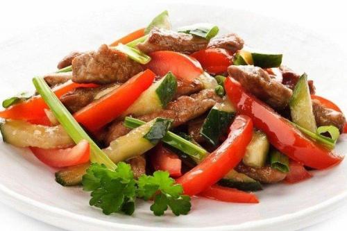 20 быстрых и вкусных салатов с болгарским перцем