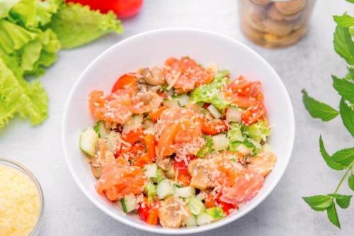 20 быстрых и вкусных салатов с болгарским перцем