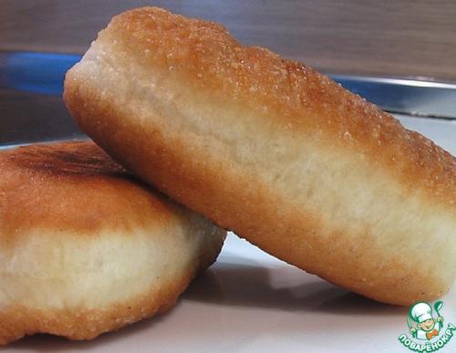 Жареные пирожки с рыбной консервой. Жареные пирожки с рыбой и рисом