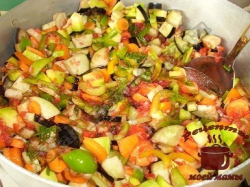 Лечо с баклажанами и кабачками. Лечо из баклажанов и кабачков, кладезь витаминов