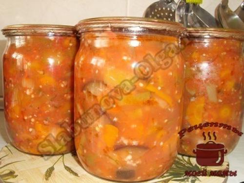 Лечо с баклажанами и кабачками. Лечо из баклажанов и кабачков, кладезь витаминов