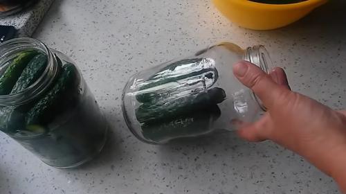 Огурцы маринованные на зиму рецепт на 1 литровую банку.. Самый вкусный рецепт консервированных огурцов на зиму на 1 литр