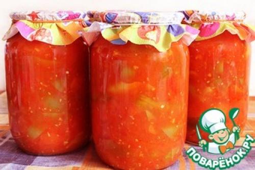 Классический рецепт лечо из болгарского перца с чесноком. Лечо из перца