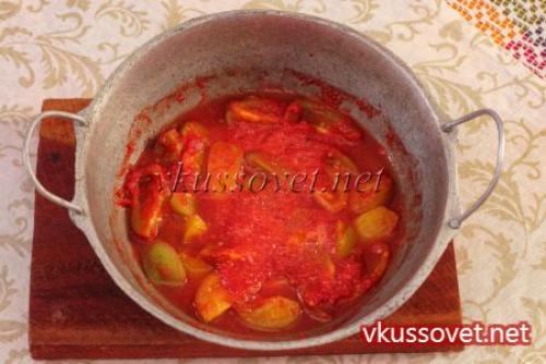 Лечо из зелёных помидоров на зиму. Лечо из зеленых помидоров на зиму