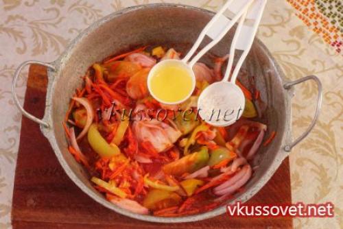 Лечо из зелёных помидоров на зиму. Лечо из зеленых помидоров на зиму