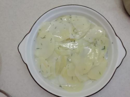 Картофель по-французски с молоком. Французский картофель в молоке. Давно одно из любимых блюд в нашей семье и главное всё просто