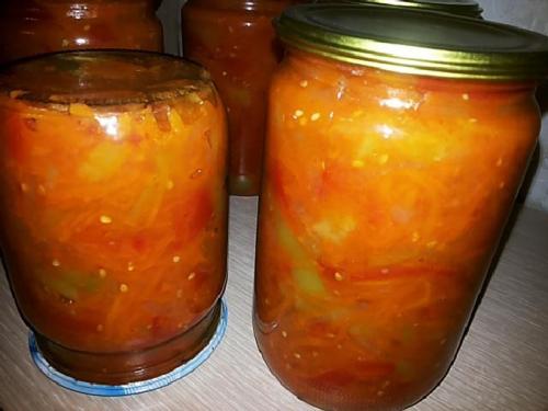 Лечо из перца и помидоров с чесноком и луком. Лечо «Пальчики оближешь» из болгарского перца с помидорами, морковью, луком