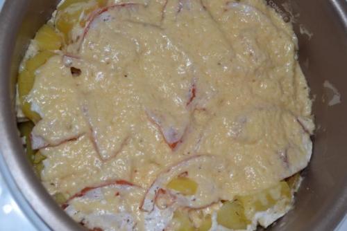 Курица по-французски с картошкой в мультиварке. Курица с картошкой, запеченная под майонезом 14 Курица по-французски с картошкой в мультиварке. Курица с картошкой, запеченная под майонезом 14