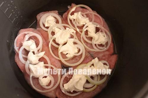 Курица по-французски в мультиварке