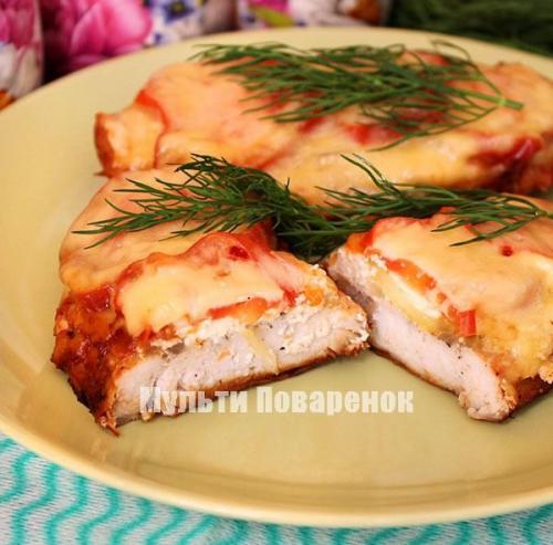 Курица по-французски в мультиварке