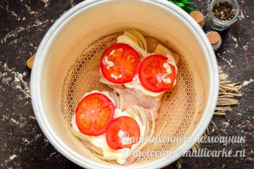 Курица по-французски в мультиварке. Рецепт курицы по-французски в мультиварке