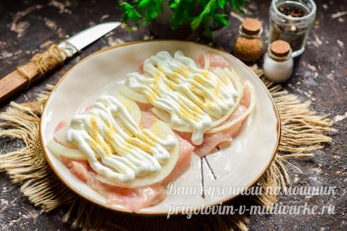 Курица по-французски в мультиварке. Рецепт курицы по-французски в мультиварке