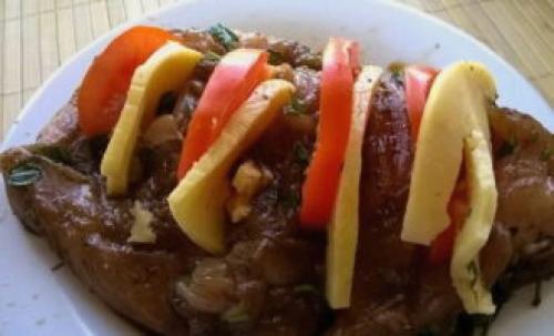 Курица по-французски в духовке. Мясо по-французски из куриного филе в духовке – 7 пошаговых рецептов