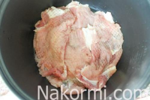 Картошка по-французски с мясом в мультиварке. Ингредиенты