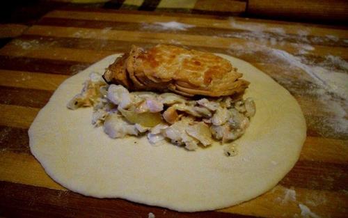 Расстегаи с рыбой и рисом. Расстегаи. Очень вкусная выпечка открытых рыбных пирожков в духовке