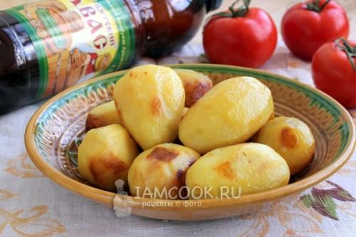 Запечённая картошка в мультиварке. Запеченная картошка в мультиварке 05 Запечённая картошка в мультиварке. Запеченная картошка в мультиварке 05