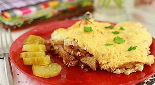 Мясо с грибами по-французски в мультиварке. Мясо по-французски в мультиварке 13