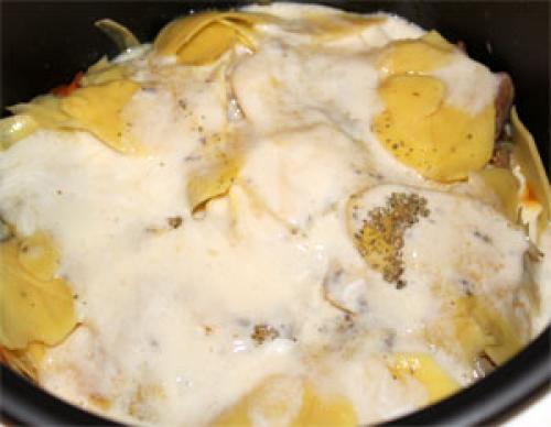 Тушеная картошка с мясом в мультиварке. Картофельные шарики с мясом 04 Тушеная картошка с мясом в мультиварке. Картофельные шарики с мясом 04