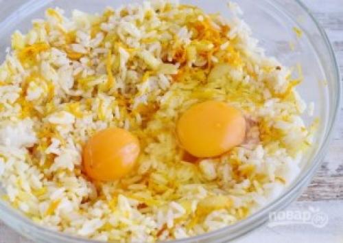 Рисовый пирог со скумбрией