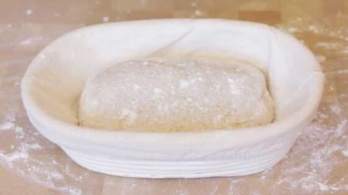 Хлеб на закваске 1-2-3 с добавлением ржаной муки. Серый хлеб на закваске 1-2-3