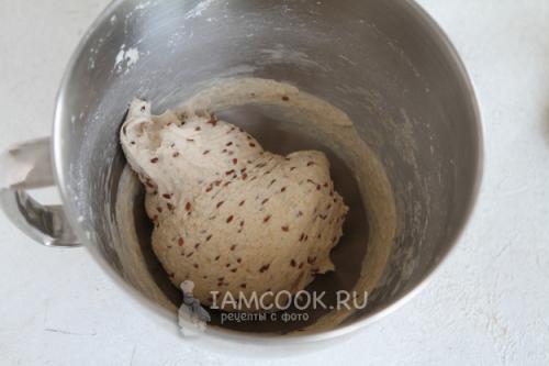 Серый льняной хлеб на пшеничной закваске: полезный и вкусный рецепт 07 Серый льняной хлеб на пшеничной закваске: полезный и вкусный рецепт 07