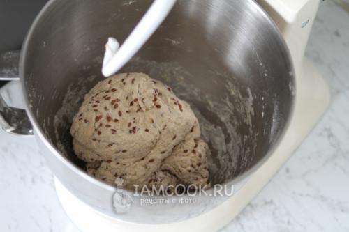 Серый льняной хлеб на пшеничной закваске: полезный и вкусный рецепт 05 Серый льняной хлеб на пшеничной закваске: полезный и вкусный рецепт 05