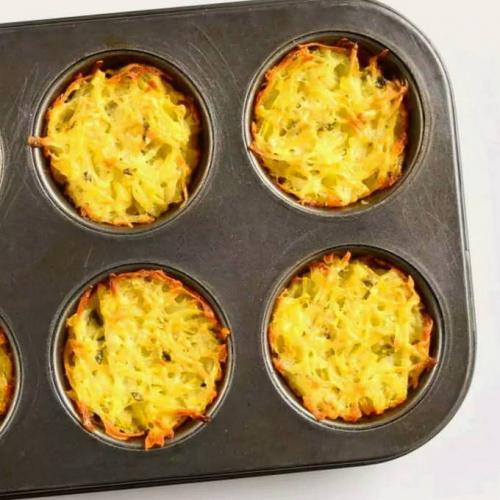 Драники в духовке в формочках. Картофельные драники с сыром в духовке