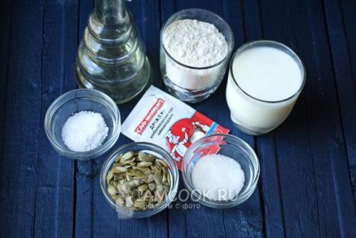 Серый хлеб на закваске с тыквенными семечками: полезный и вкусный выбор для здорового питания 02 Серый хлеб на закваске с тыквенными семечками: полезный и вкусный выбор для здорового питания 02