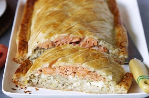 Пирог с сырой рыбой и рисом. Лучшие пироги с рыбой и рисом