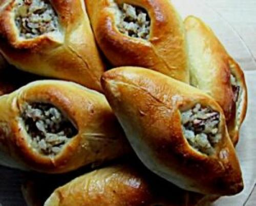 Расстегаи с сайрой и рисом. Расстегаи рецепт — вкусный ужин для всей семьи