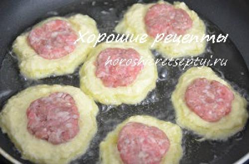 Драники замороженные, как готовить. Ингредиенты: