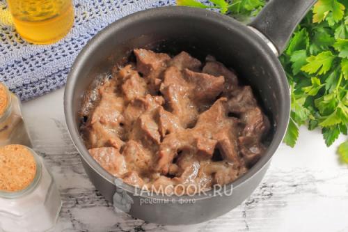 Шаг за шагом: как приготовить вкусный гуляш с солеными огурцами по-крестьянски 04 Шаг за шагом: как приготовить вкусный гуляш с солеными огурцами по-крестьянски 04