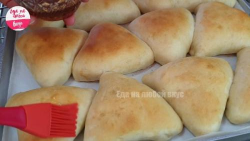 Как правильно формировать пирожки из постного дрожжевого теста. Пирожки воздушные! Даже не верится — они постные