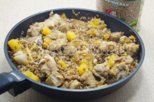 Вкусное сочетание: рассыпчатая гречневая каша с мясом в тыкве 22 Вкусное сочетание: рассыпчатая гречневая каша с мясом в тыкве 22