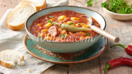 Как часто употребляют Суп с фасолью в испанской кухне. Фабада