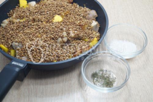 Вкусное сочетание: рассыпчатая гречневая каша с мясом в тыкве 20 Вкусное сочетание: рассыпчатая гречневая каша с мясом в тыкве 20
