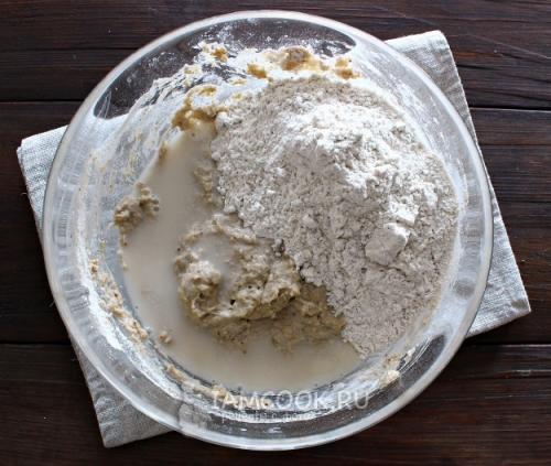 Простой серый хлеб на воде и муке: рецепт для начинающих 06 Простой серый хлеб на воде и муке: рецепт для начинающих 06