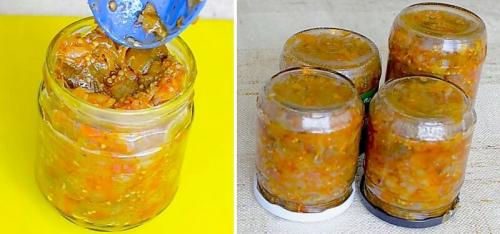 Икра из запеченных овощей 15