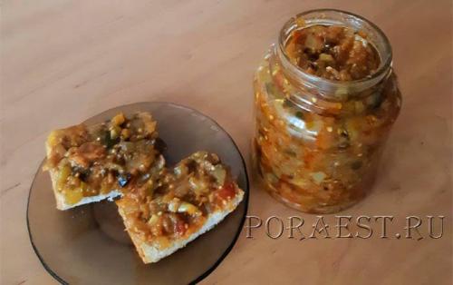 Икра из кабачков и баклажанов в духовке. Икра из запечённых овощей в духовке