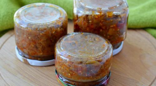 Икра из запеченных овощей 23