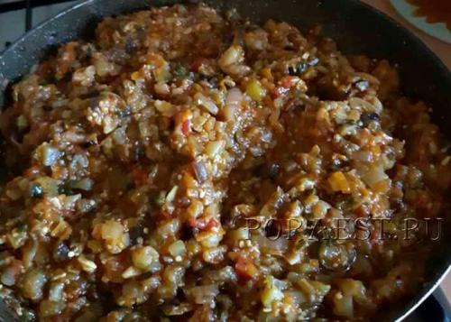 Икра из кабачков и баклажанов в духовке. Икра из запечённых овощей в духовке