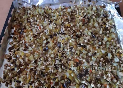 Икра из кабачков и баклажанов в духовке. Икра из запечённых овощей в духовке