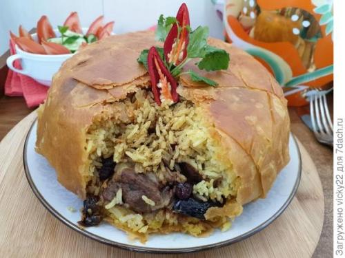 Какой секрет делает плов по рецепту хапама от виноголика настолько выразительным и необычным. Шах-плов - королевский азербайджанский плов