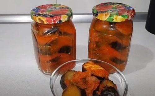 Манджа на зиму. Салат Манжо из баклажанов на зиму — простой рецепт